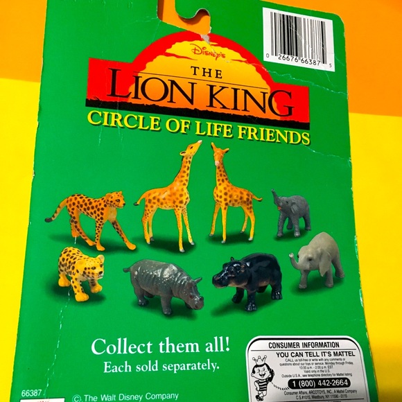 DISNEY’S THE LION KING 90s CIRCLE OF LIFE FRIENDS - Picture 6 of 9